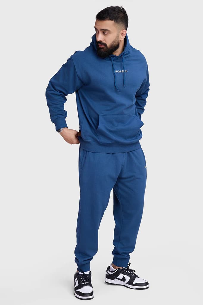 Signature Oversized Hoodie Navy — photo 4