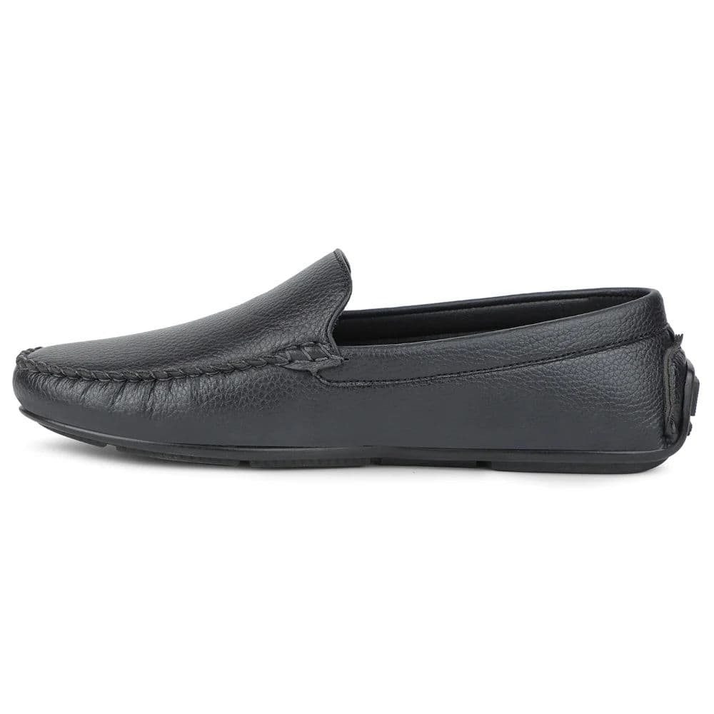 Fortune Navy Blue Casual Loafers For Men AVL-4 By Liberty — photo 3