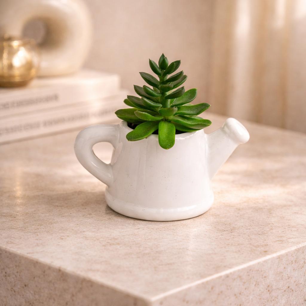 Charming Watering Can Planter