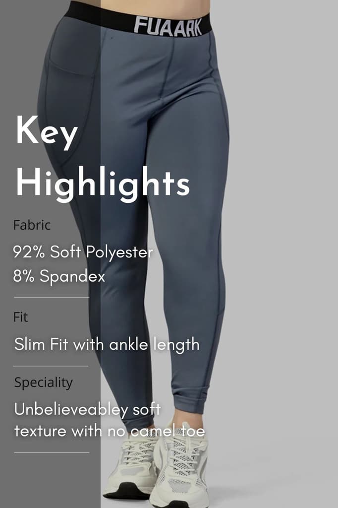 Pro Leggings Silver — photo 8
