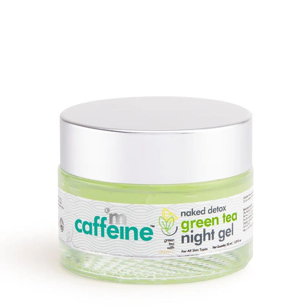 Green Tea Night Gel with Vitamin C, 50ml