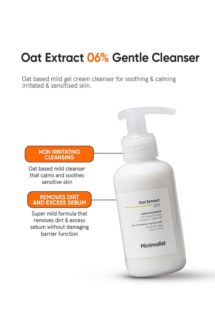 Oat Extract 6% Gentle Cleanser — photo 2