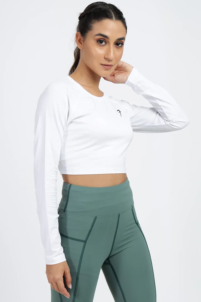 Legacy Crop Top T-shirt White — photo 4