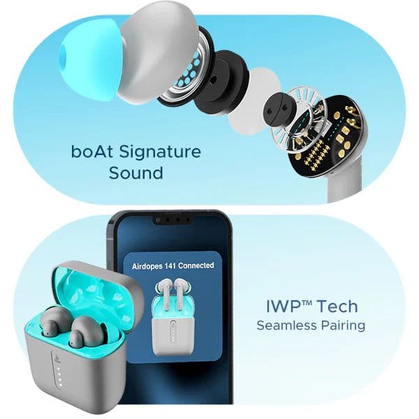 boAt Airdopes 141 | Wireless Earbuds with 42 Hours Playback, ENx™ Technology, BEAST™️ Mode — photo 9