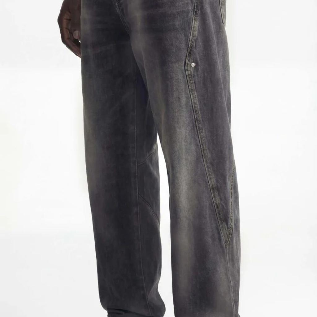 Oxidized Relaxed Rivet Denim // Black