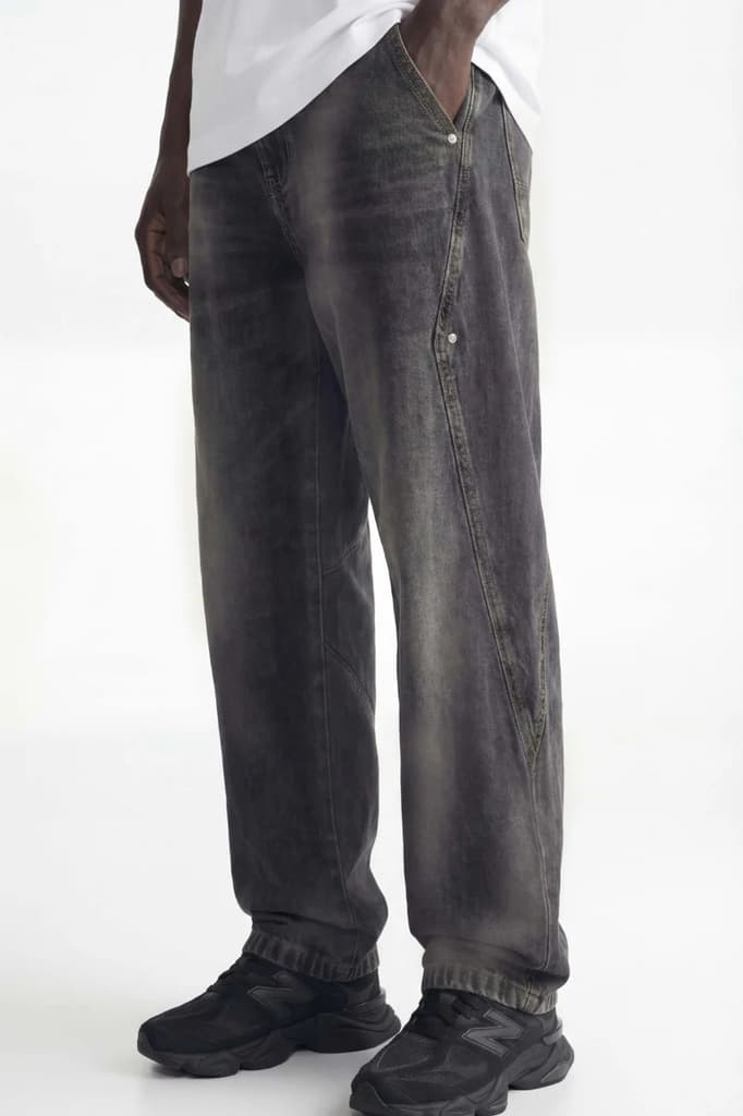 Oxidized Relaxed Rivet Denim // Black