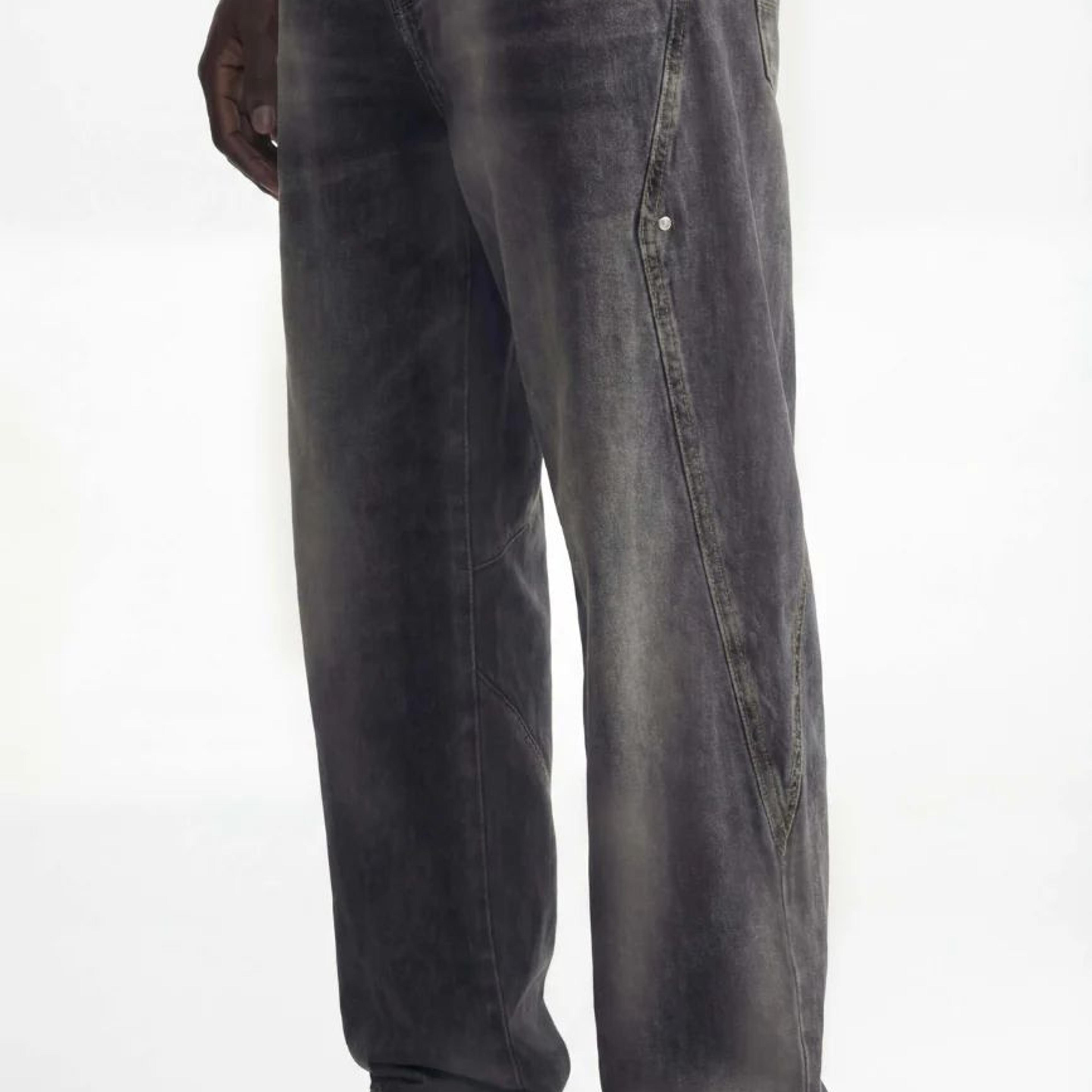 Oxidized Relaxed Rivet Denim // Black