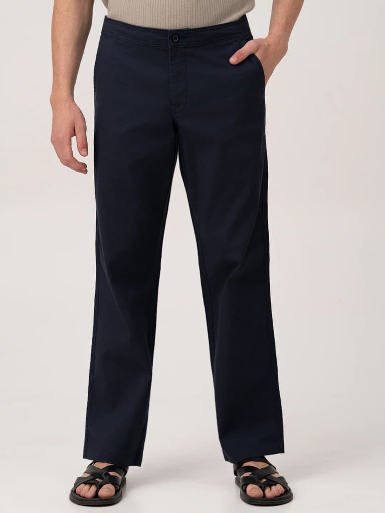Santorini Navy Relaxed Fit Lounge Pants