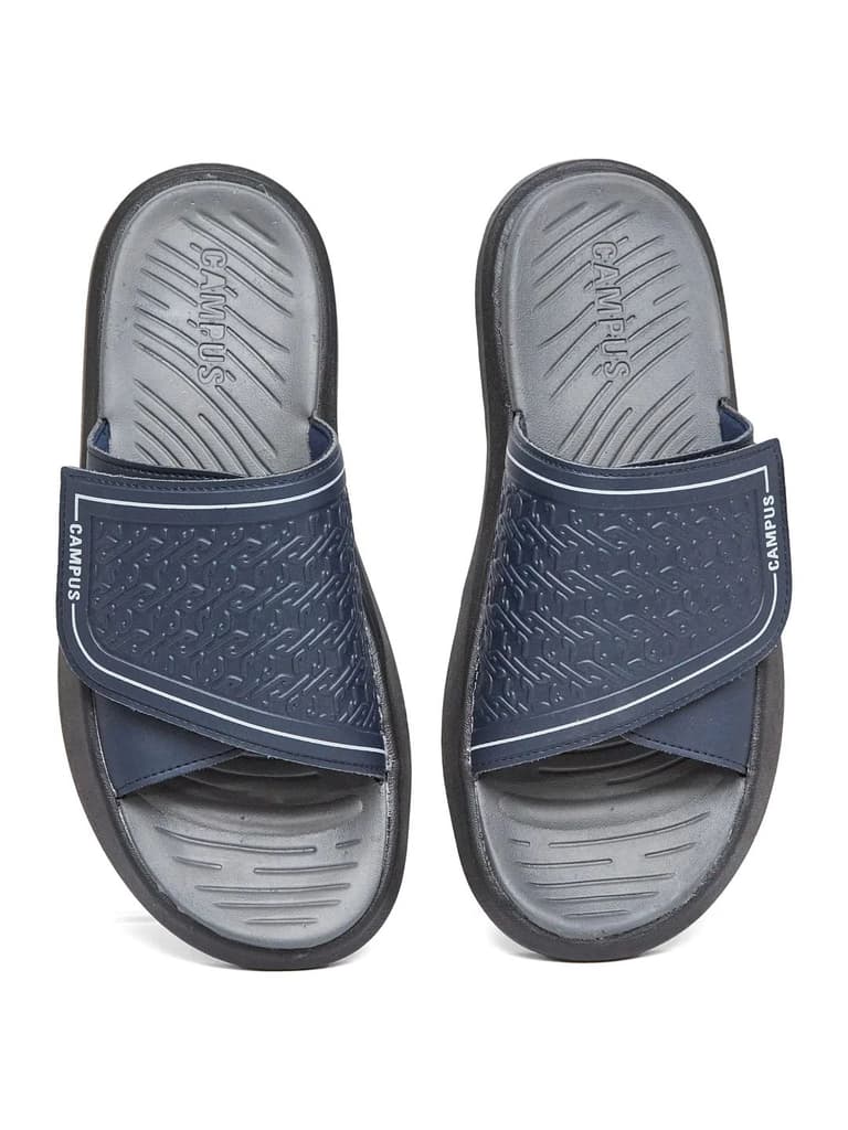 SL-481 Blue Men's Slides — photo 6