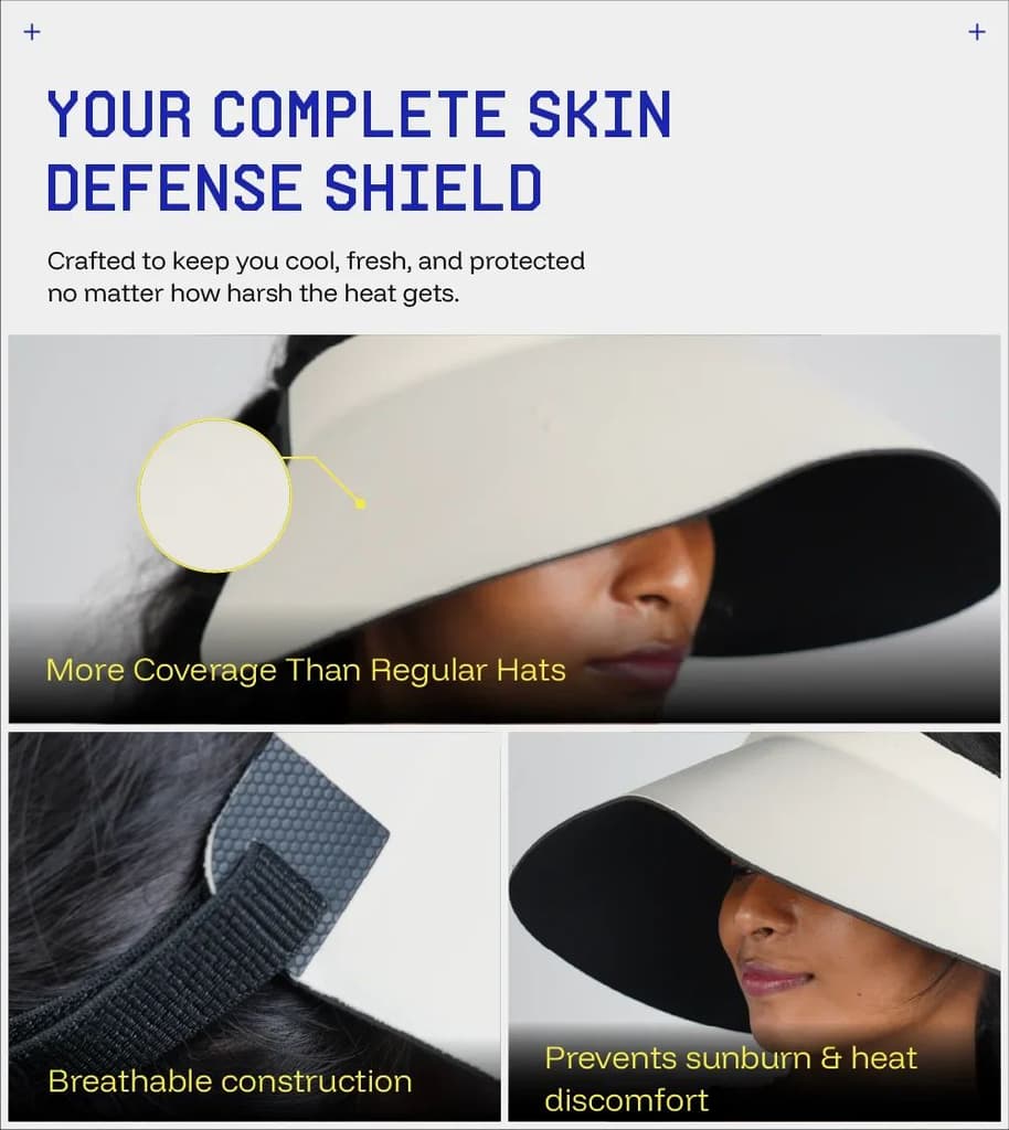 Sunscreen WIDE VISOR PRO — photo 6