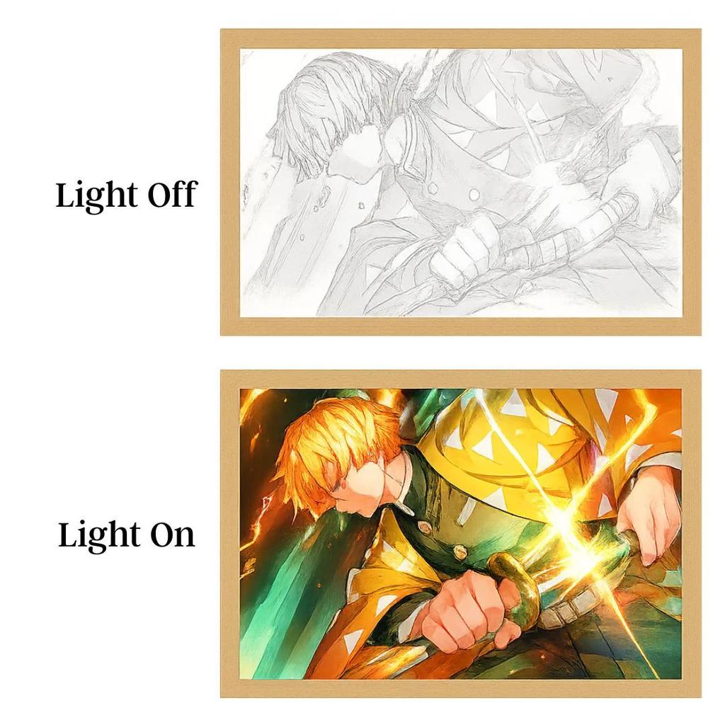 Demon Slayer Light Painting – Kimetsu no Yaiba Warriors — photo 2