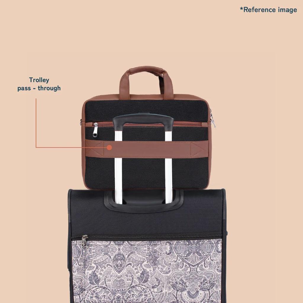 Arin Laptop Bag - Nicobar Coral — photo 10