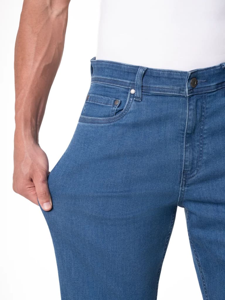 Aero Blue Relaxed Fit Jeans — photo 4