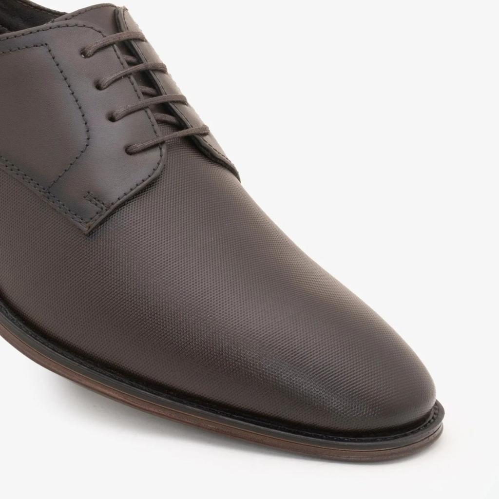 Derby Formal Shoes for Men in Teak | Low-Cut Dress Shoes. — photo 6
