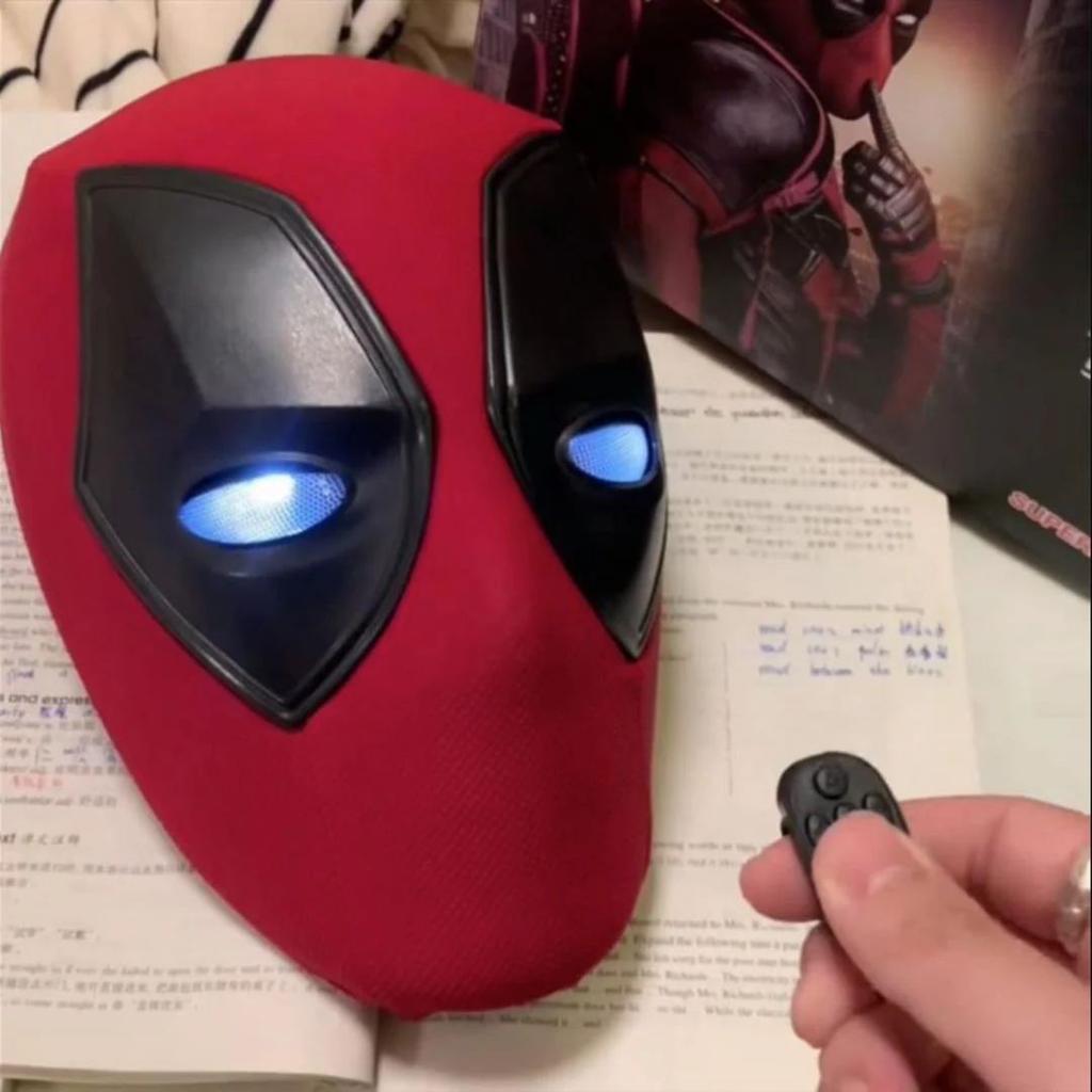 Deadpool Face Mask – Realistic Tech-Inspired Design — photo 3