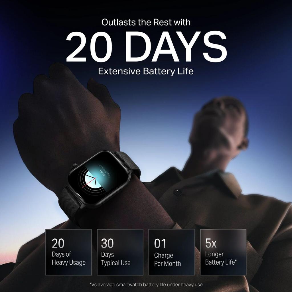boAt Storm Infinity Plus | Power-Packed Smartwatch with HD Display & 20-Day Battery — photo 10