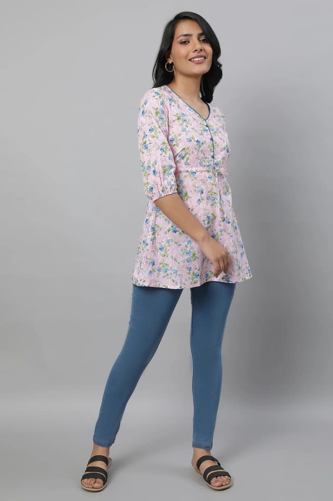 Ice Blue Denim Jeggings — photo 5