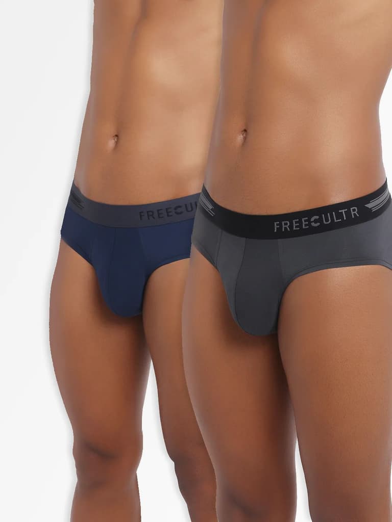 Men's Anti-Bacterial Micro Modal Brief in Contrast Waistband (Pack of 2) — photo 11
