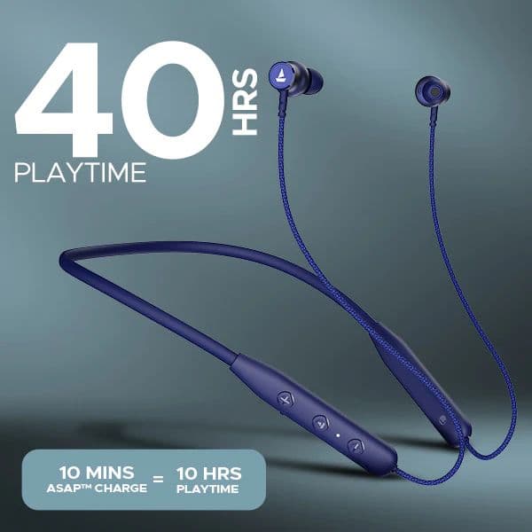 boAt Rockerz 110 | Wireless Earphone with 40H Playback, ASAP™ Charge, Dual Pairing, ENx™ Technology, BEAST™ Mode — photo 9