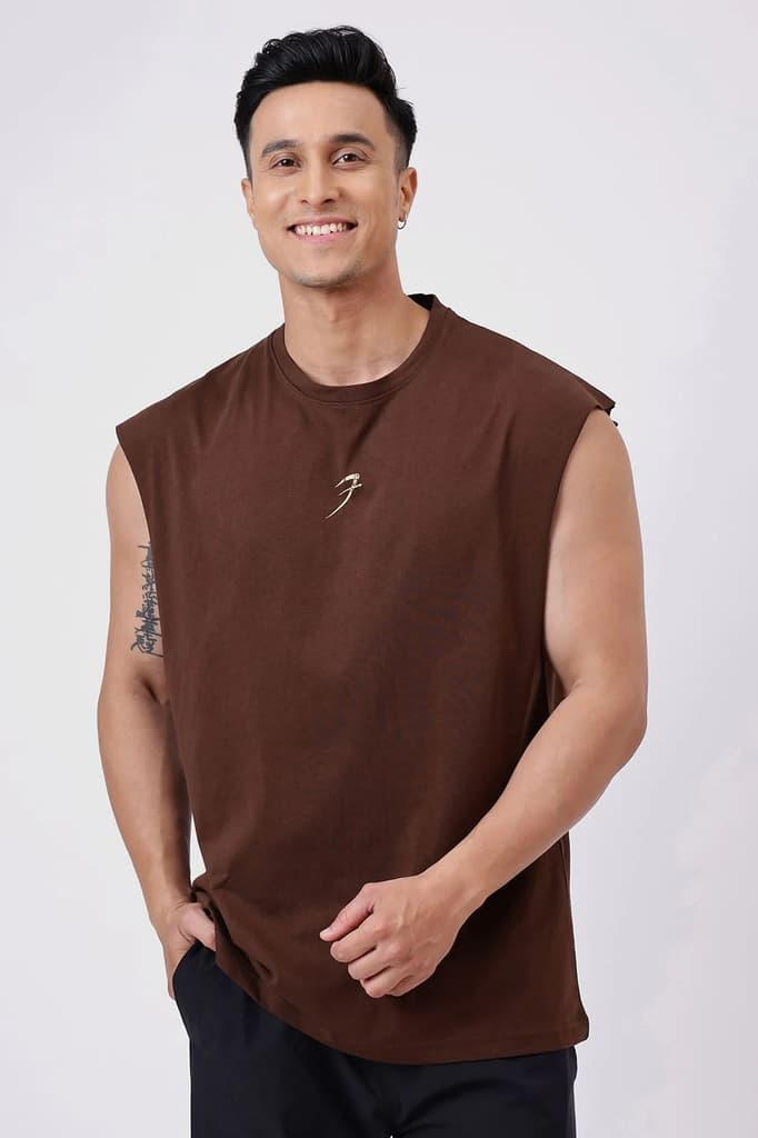 Brisk Capsleeves T-shirt Coffee — photo 5
