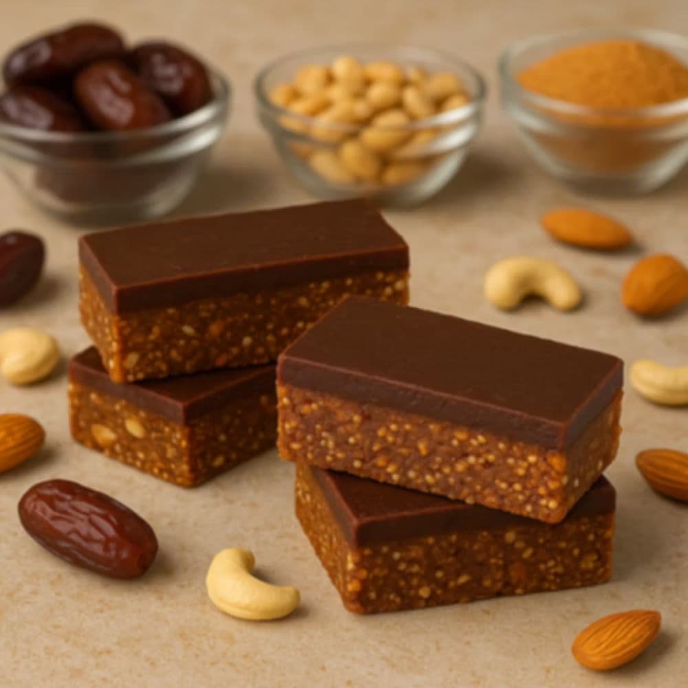 Rajgira Choco-Crunch Protein Bars: Box of 3 — photo 4