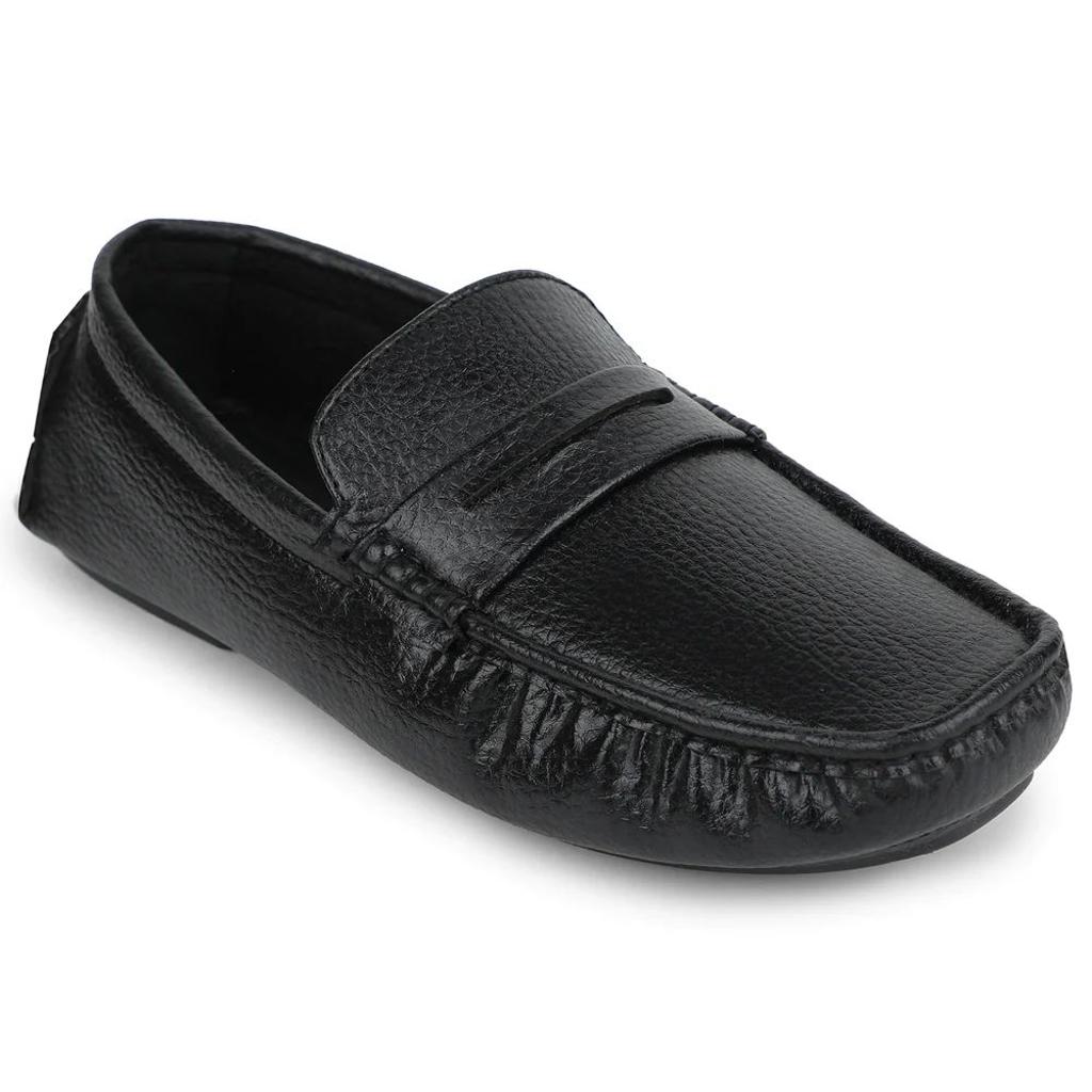 Fortune Black Formal Loafers For Men CLASSIK-2E By Liberty