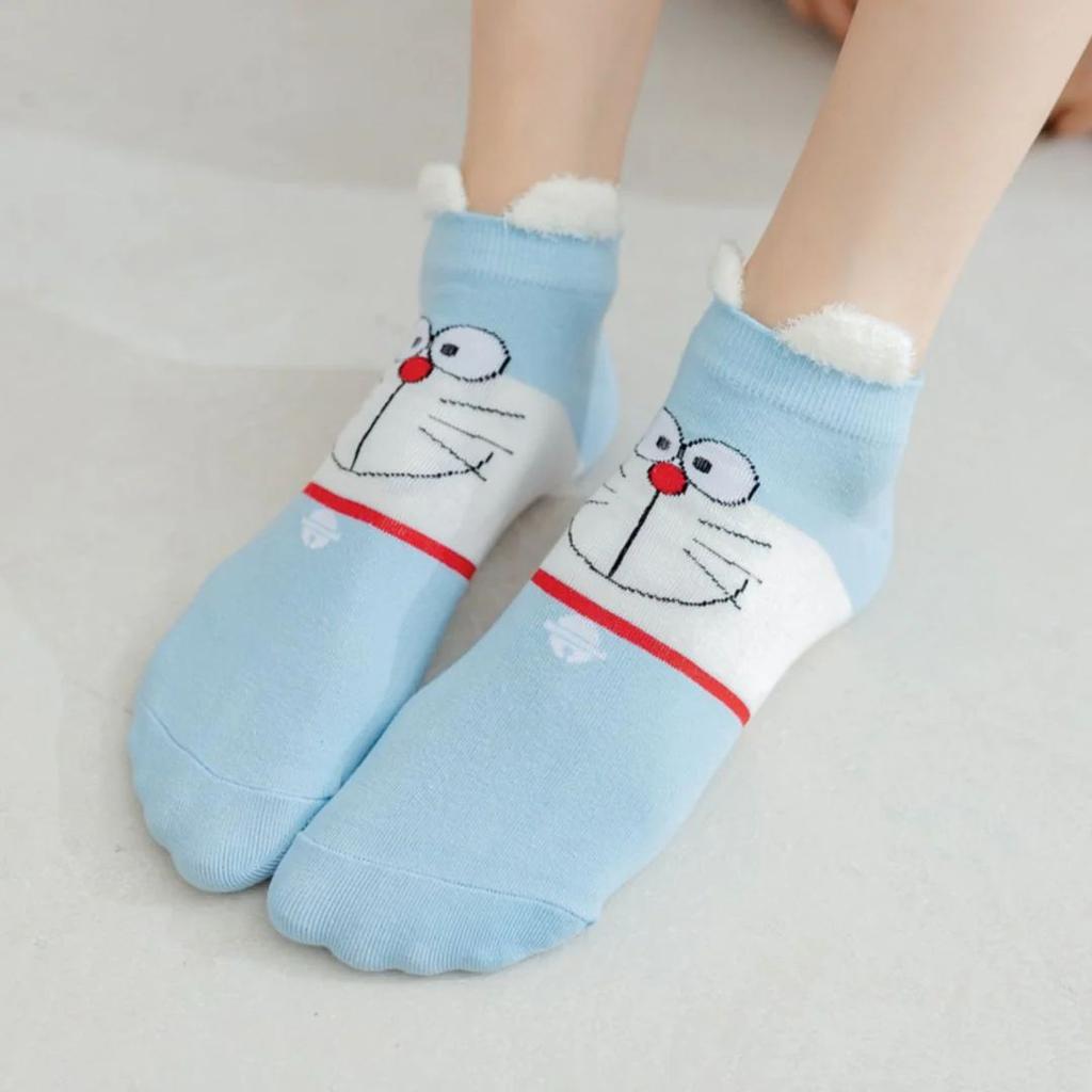 Doraemon Cotton Socks | Soft Breathable Casual Socks — photo 3
