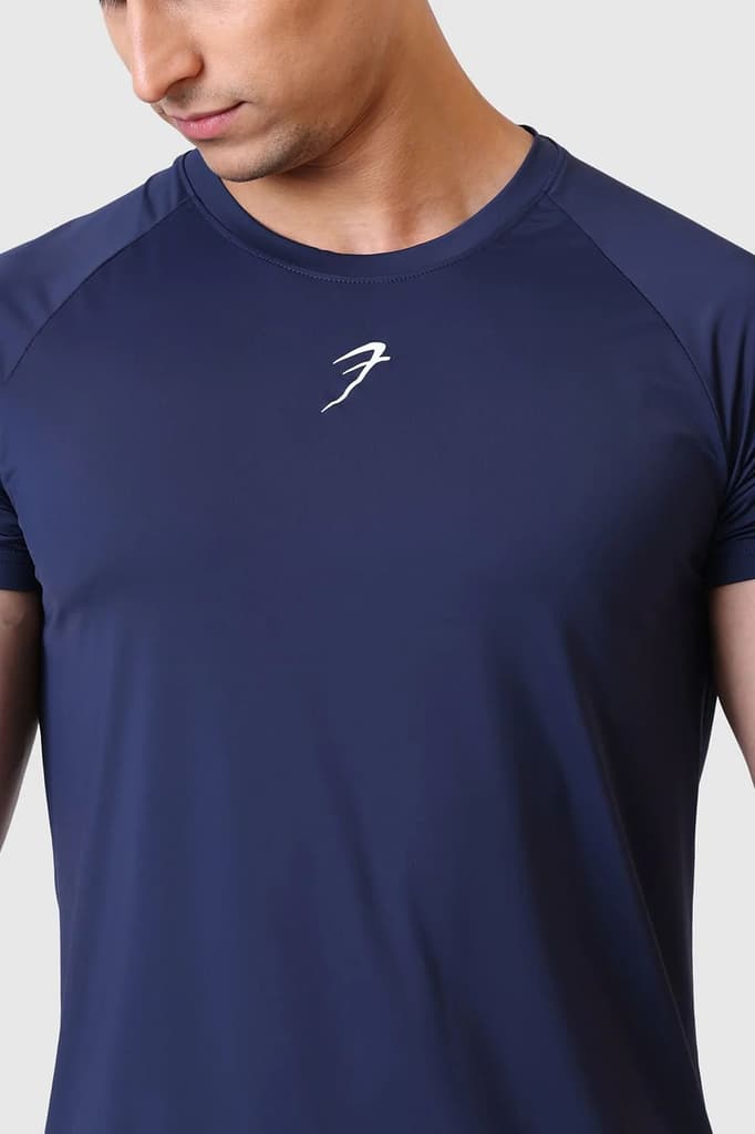 Bare Nylon T-shirt Navy — photo 3