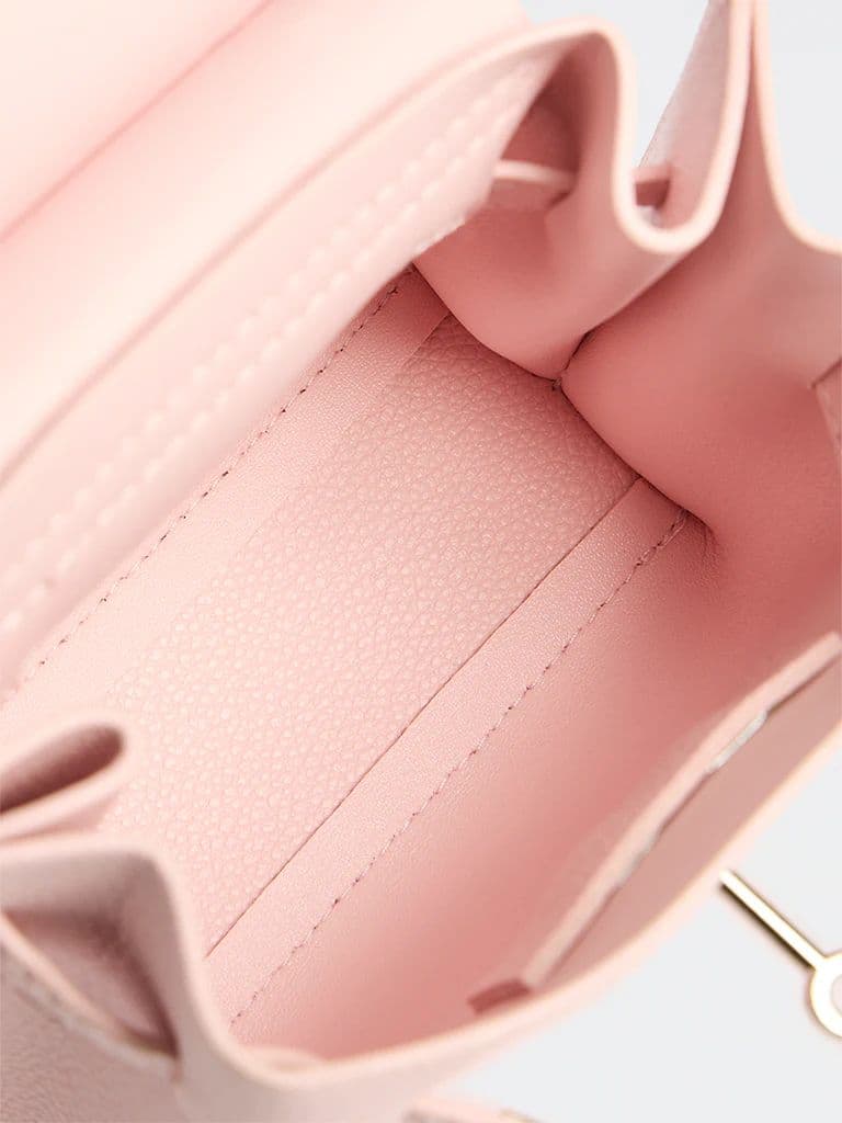 Westside Pink Textured Mini Sling Bag — photo 4