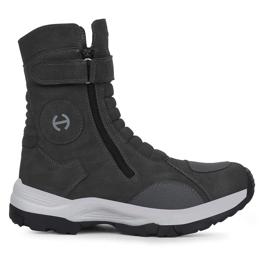 Healers Dark Grey Sports Trekking & Hiking Boot For Men PENGONGG-E By Liberty — photo 2
