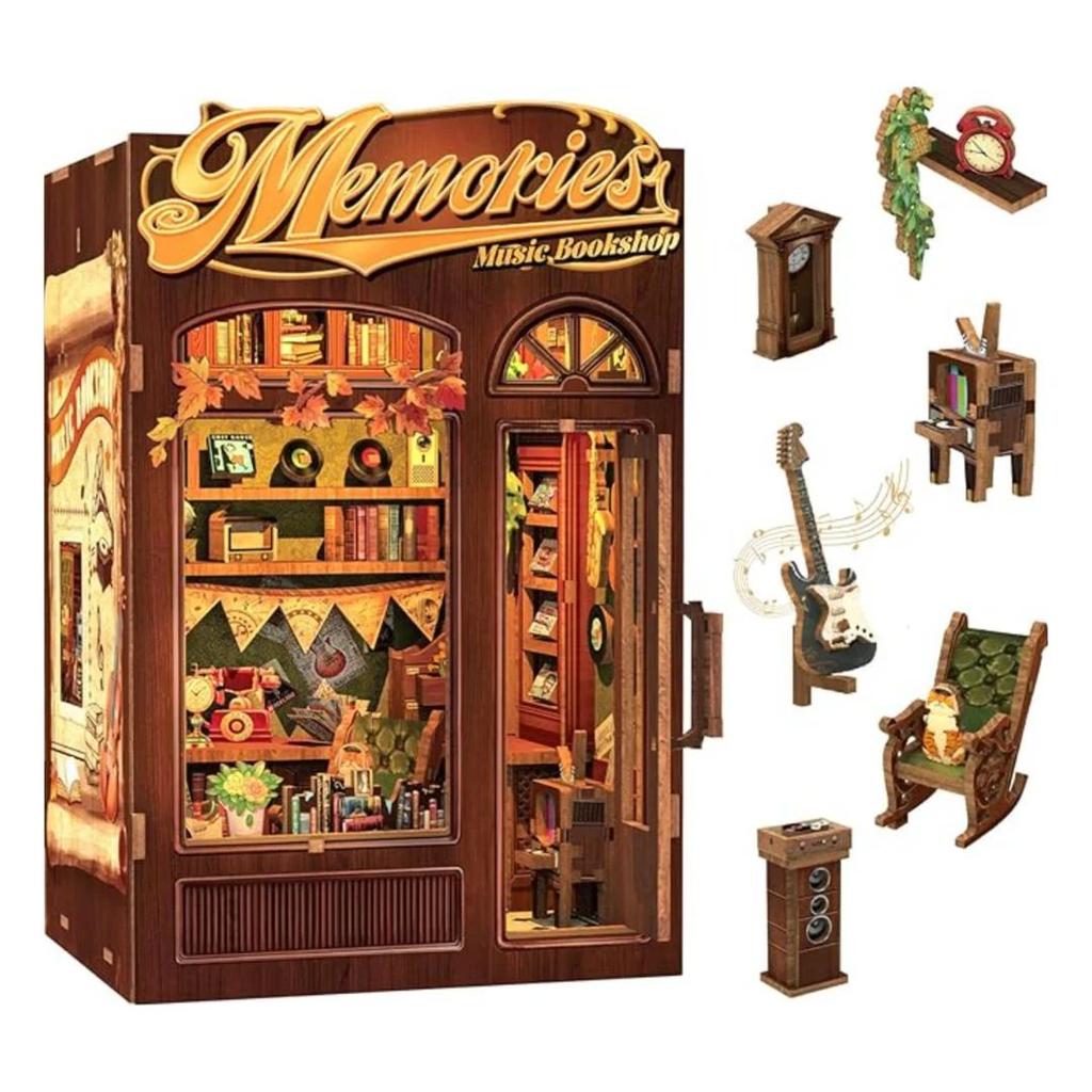 DIY Book Nook Kit | Renaissance-Inspired Miniature Model with LED — photo 9