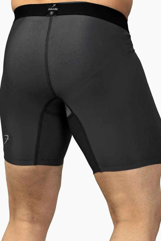 Nylon Compression Shorts Grey — photo 5