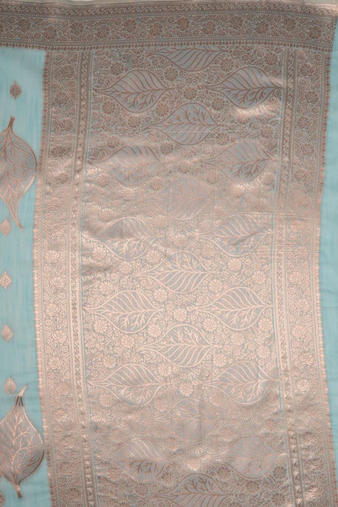 Mimosa Women's Woven Design Banarasi Style Art Silk Saree With Blouse Piece : SA00001766SFFREE — photo 7