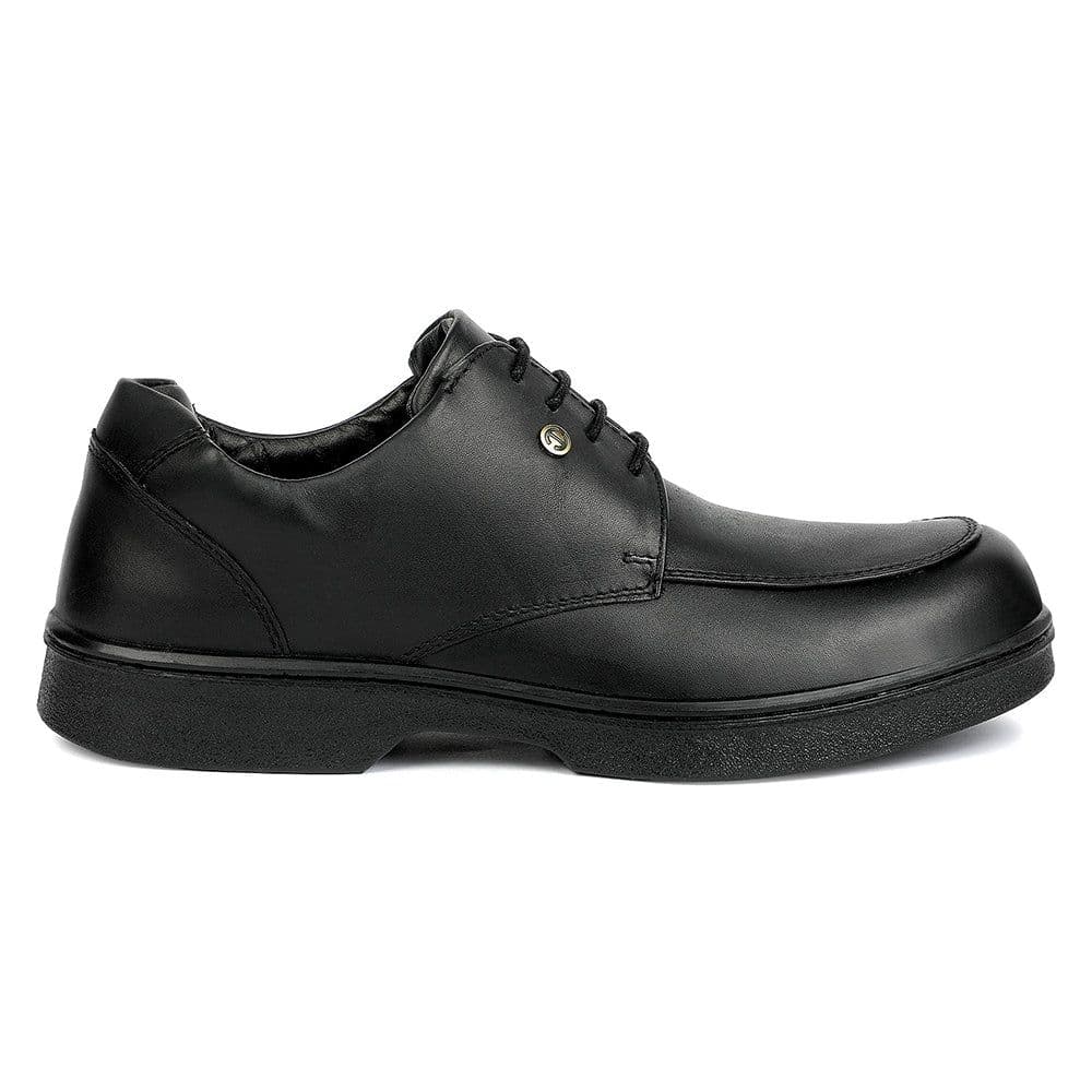 Healers Black Formal Lacing Derby Shoes for Men 204601AN by Liberty — photo 2