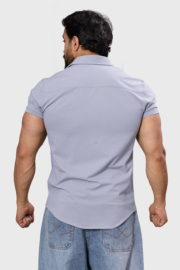 Aero Shirt Light Grey — photo 8