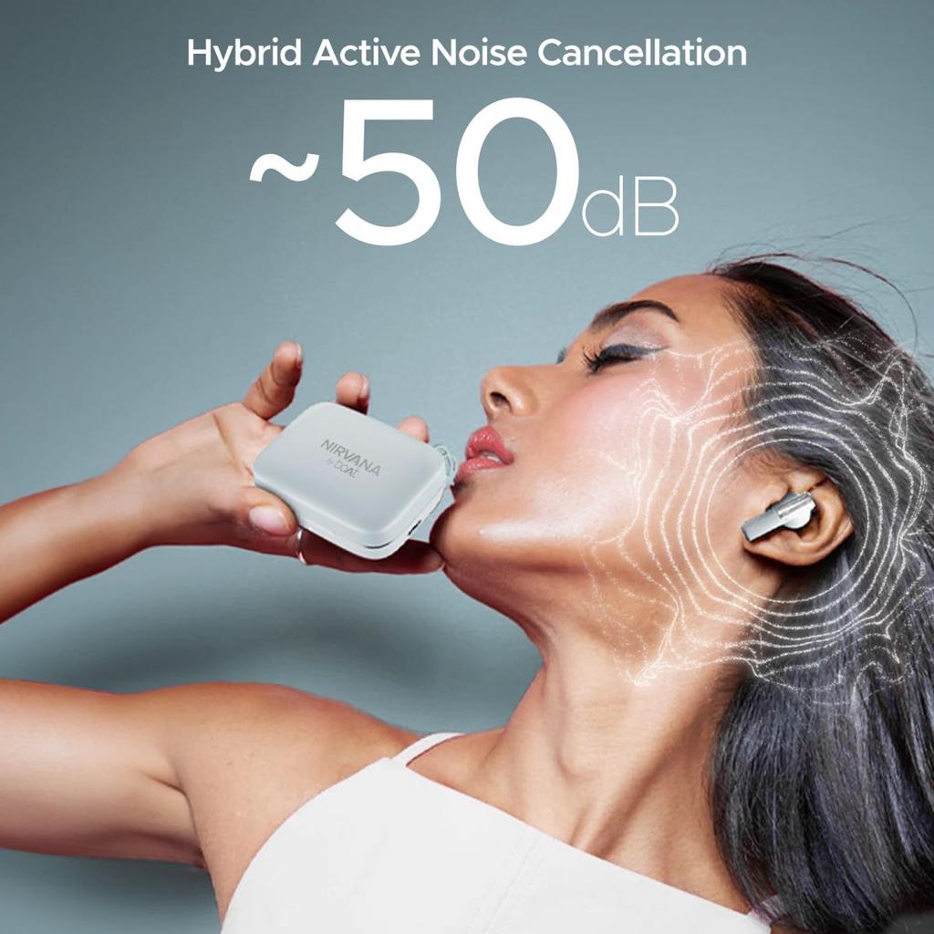 boAt Nirvana Ivy | Wireless Earbuds, 50 Hours Playback, 50dB ANC, 360 Spatial Audio with Head Tracking, App Support, Adaptive EQ powered by Mimi, Google fast pair, ASAP Charge, boAt Signature Sound — photo 5