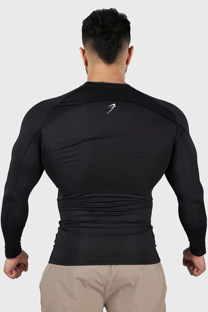 Compression 2.0 Full Sleeves T-shirt Black — photo 6