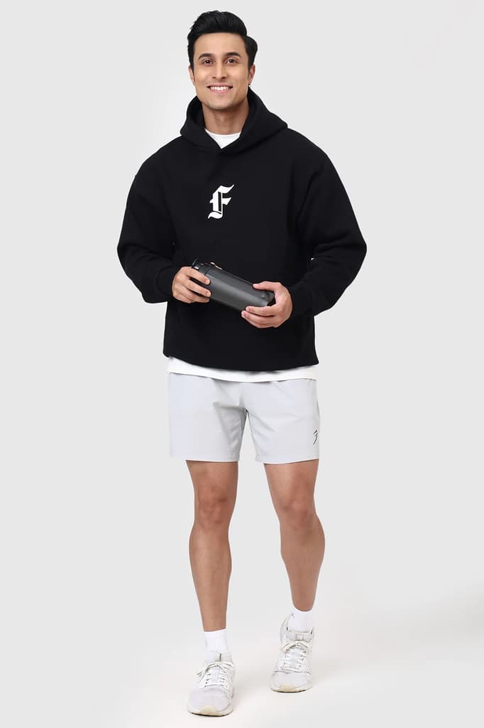 Rage Oversized Hoodie Black — photo 3