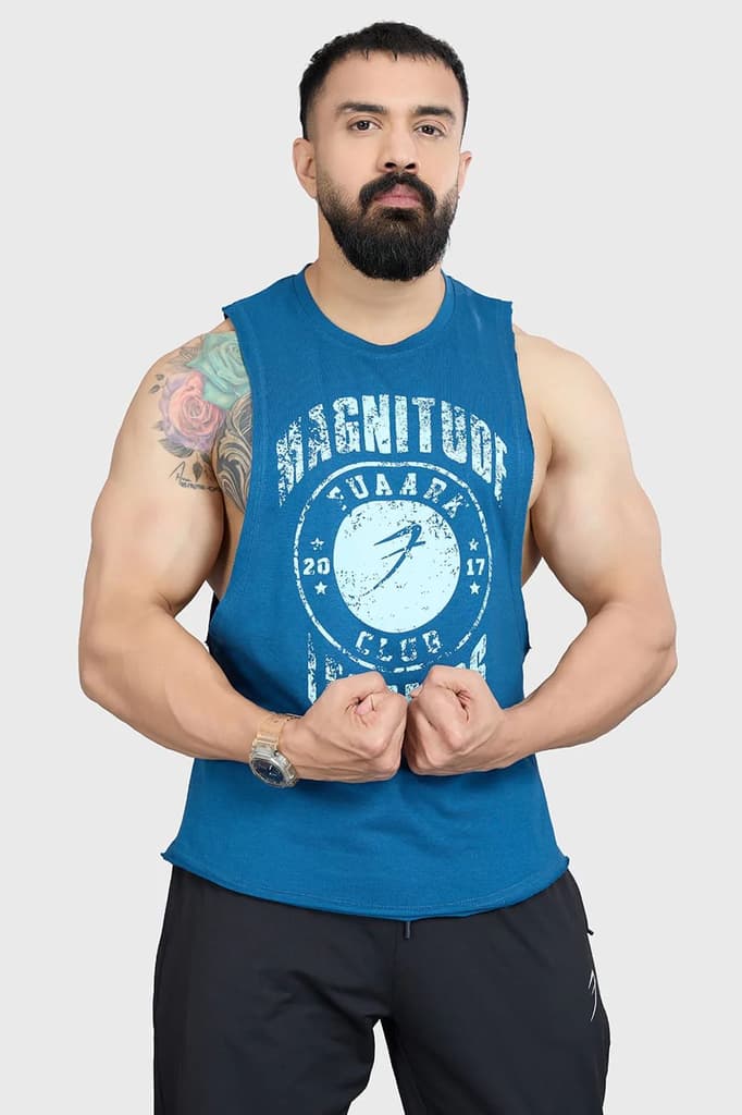 Magnitude Deep Arm Tank Teal — photo 4
