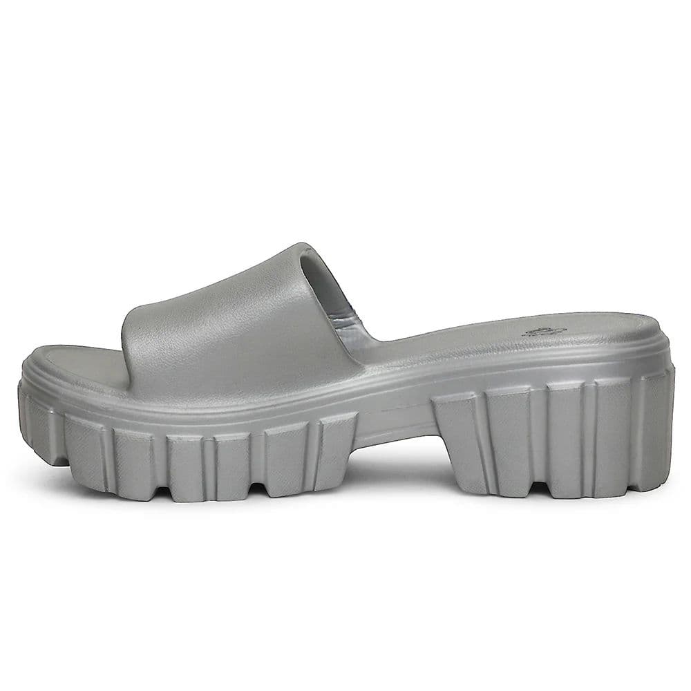 A-HA Dark Grey Casual Sandal For Women LB46-01E By Liberty — photo 3