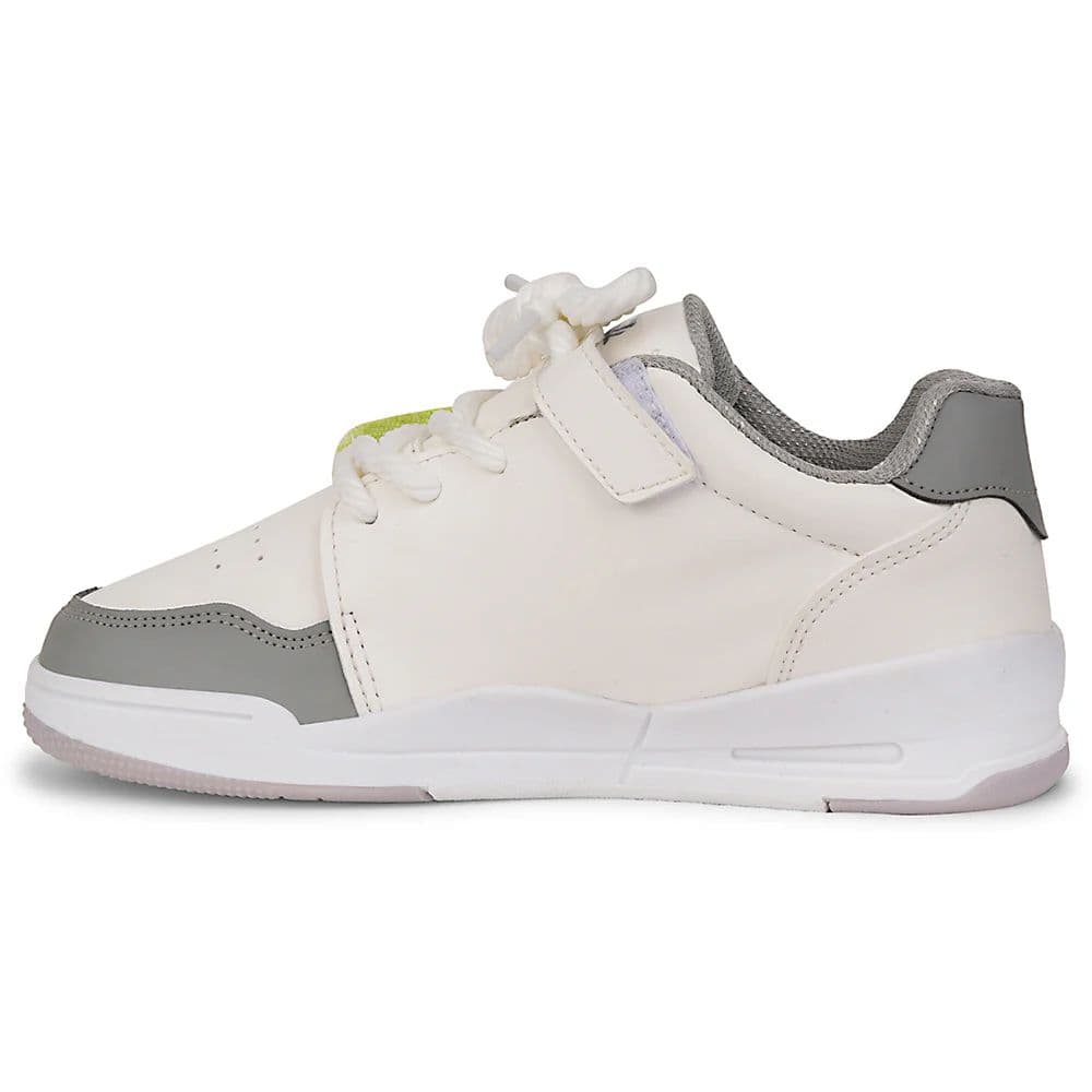 Leap7x Grey Casual Lacing Sneakers For Kids ENVY-2 By Liberty — photo 3