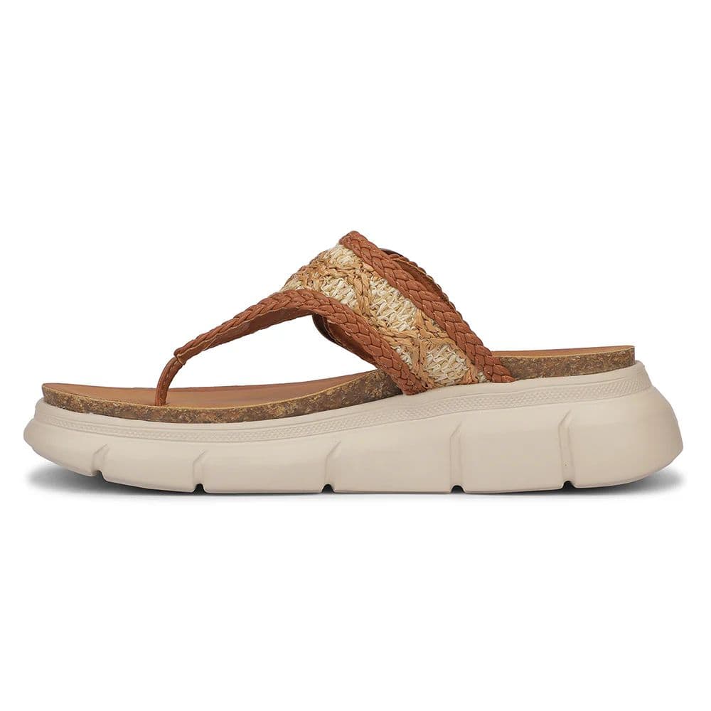 Healers ZQ-HDLT-01 Everyday Comfort Tan Casual Slip-on Slippers for women by Liberty — photo 5