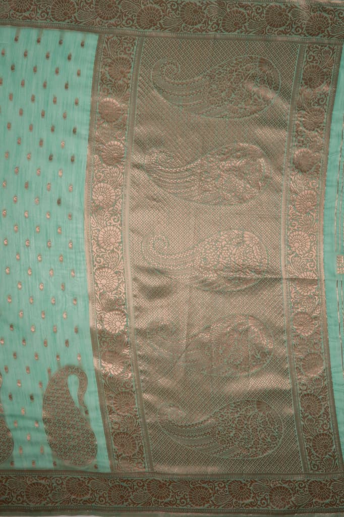 Mimosa Women's Woven Design Banarasi Style Art Silk Saree With Blouse Piece : SA00001779RMFREE — photo 7