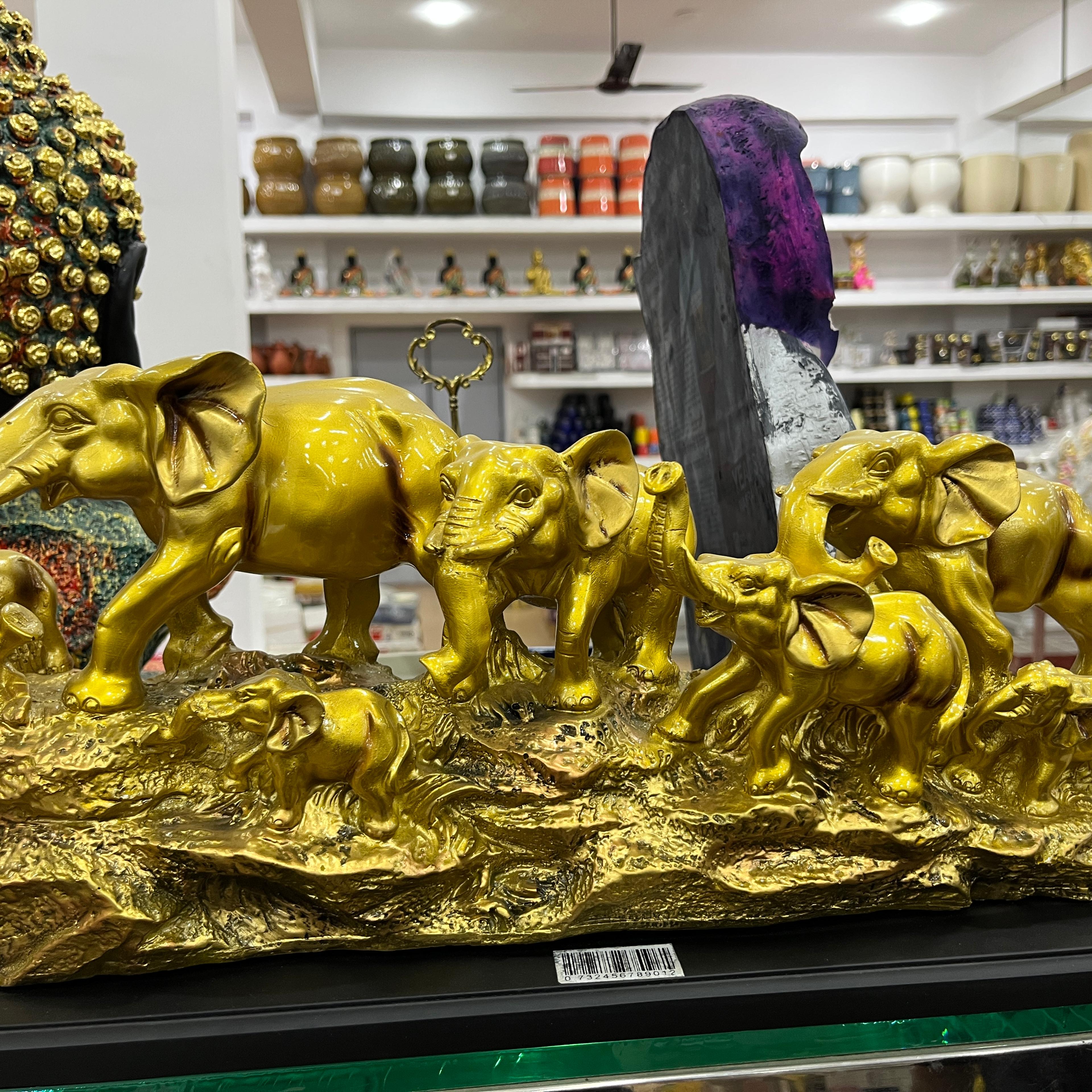 Golden Elephant Statue | Sculpture | Bronze | Gold