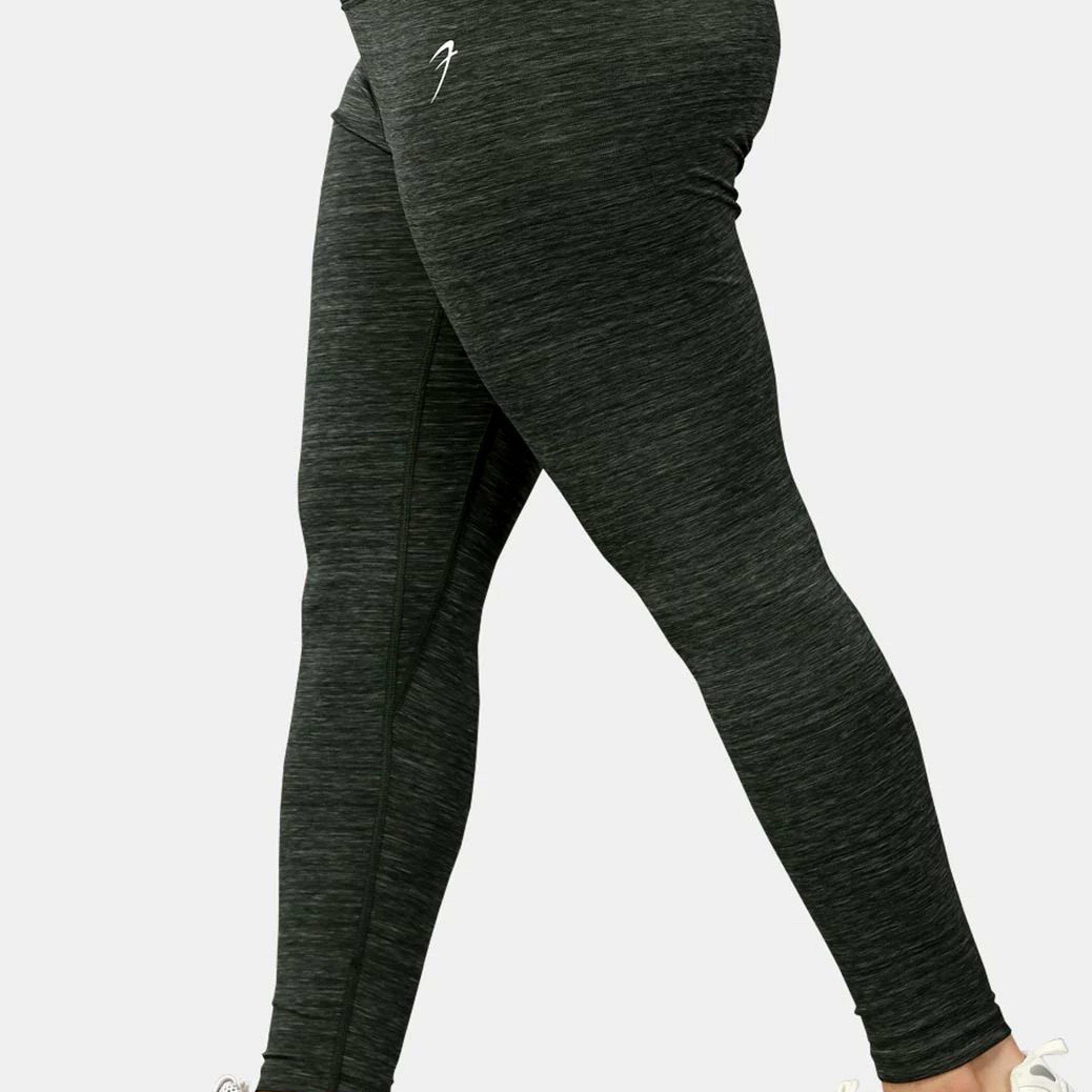 Essential Melange Leggings Olive