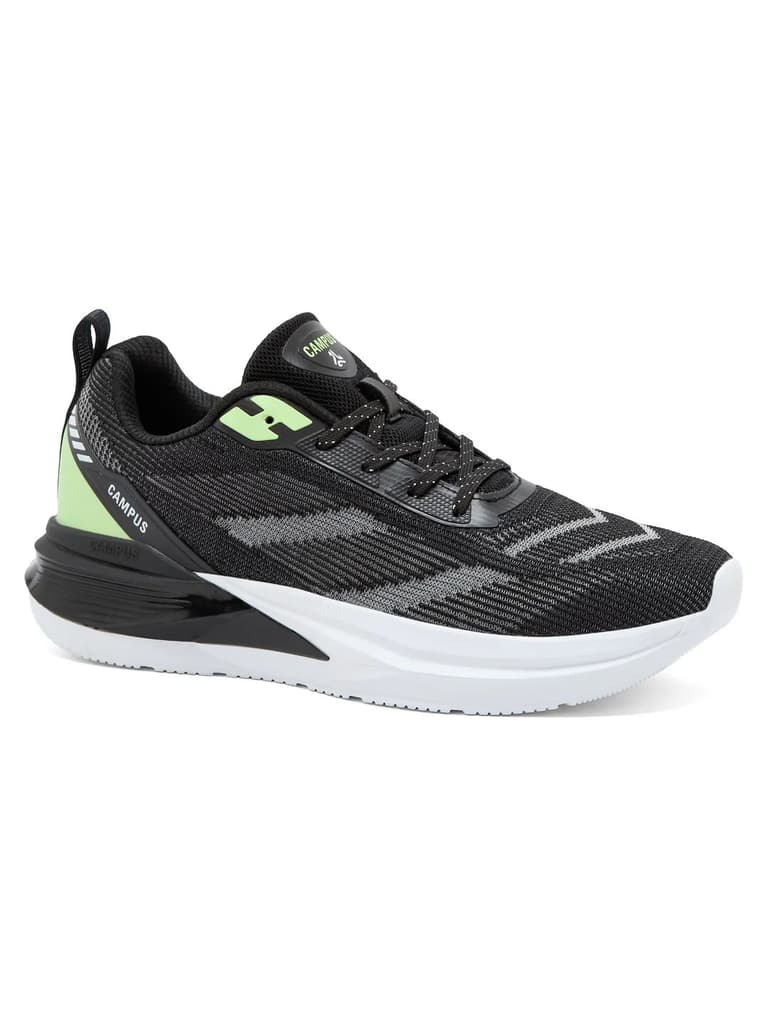 BITRO Black Men's Running Shoes — Black / 6