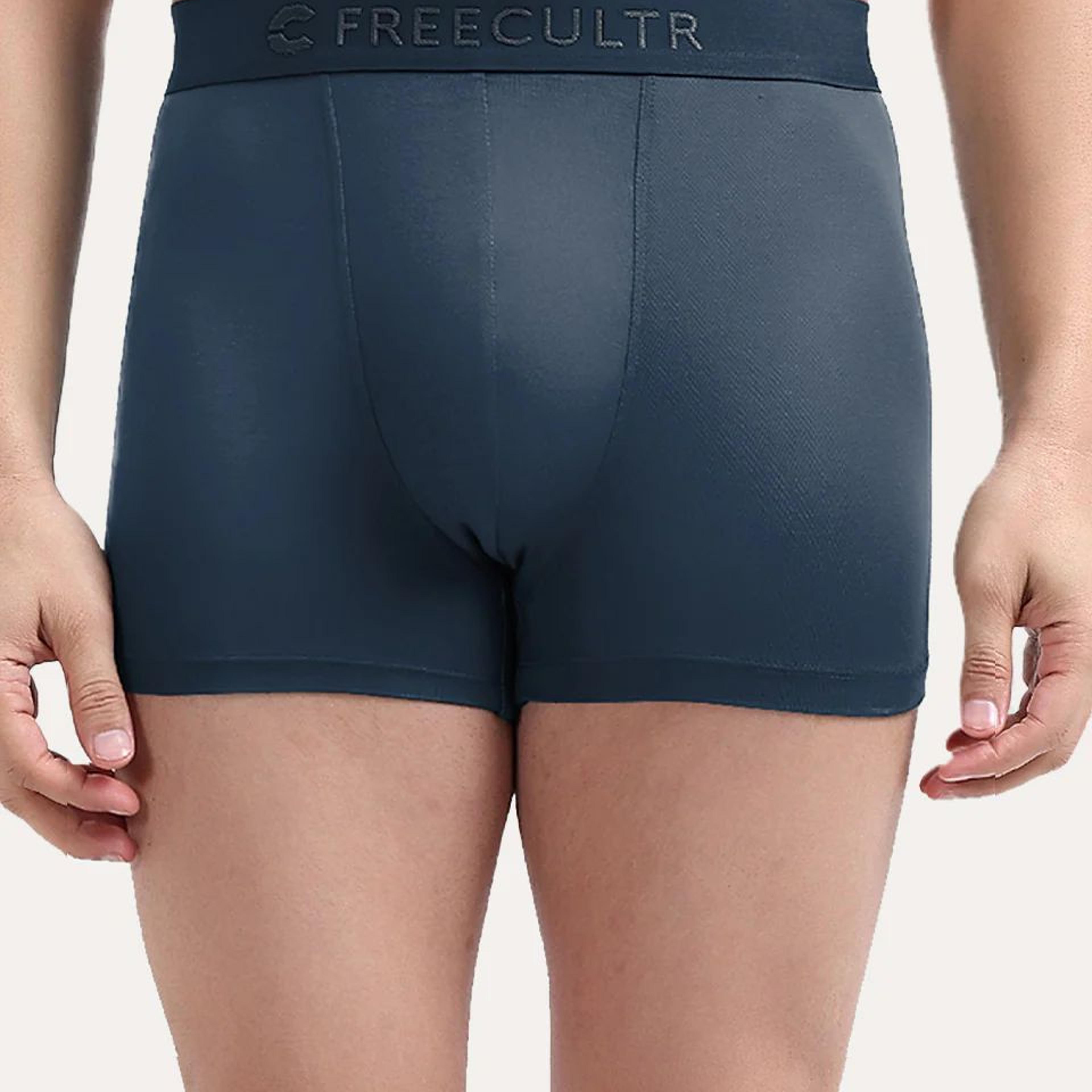 Men's Anti-Bacterial Micro Modal Trunk in Solid Waistband (Pack of 1)