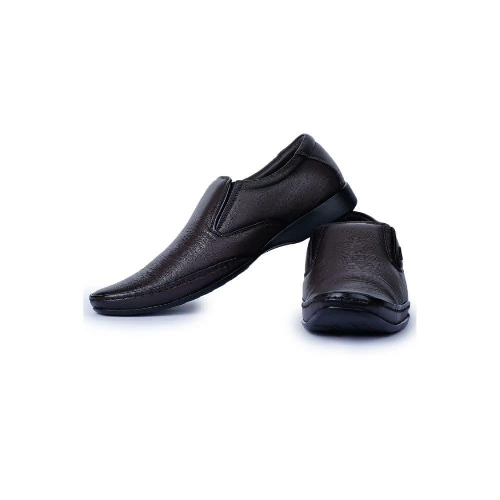 Fortune (Brown) Wingtip Loafer Shoes For Men FL-511 By Liberty — photo 7