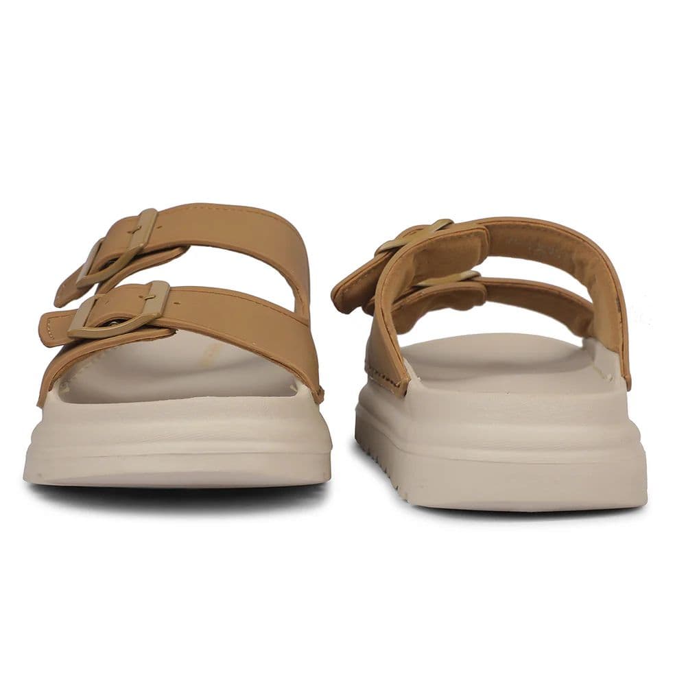 Healers ZQ-DMSL-07 Everday Comfort Tan Casual Slipn on Slippers for women by Liberty — photo 6