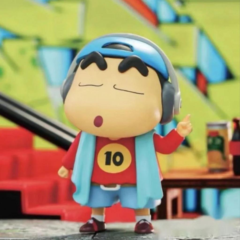 Shinchan Car Decor Figures | 8 cm Collectible Figurines — Music Lover Shinchan
